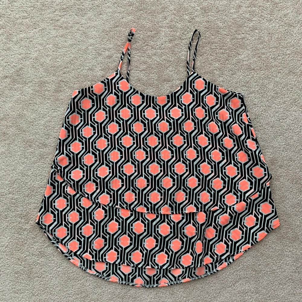 Francesca’s pattern tank top